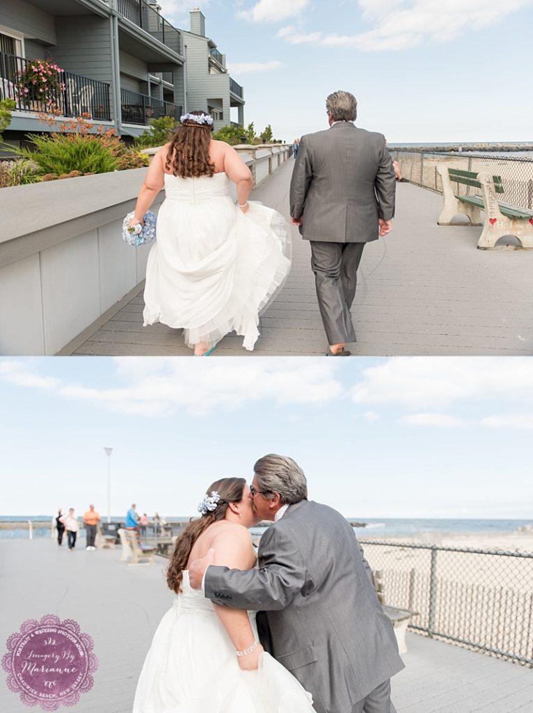 Rustic Fall Beach Wedding at Martell's Lobster House